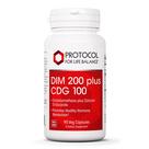 Protocolo de suplemento para Life Balance DIM 200 Plus CDG 200mg Protocolo de suplemento para Life Balance DIM 200 Plus CDG 200mg