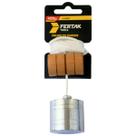 Prumo de Parede para Alinhamento com Taco de Madeira Aço Carbono 400g Profissional Fertak
