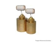 Prumo Metal Parede 6 Blister