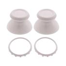 PS5 Dualsense 5 Controlador 3D Analógico Cogumelo Cap Thumbstick Joystick Capa Com Anéis De Acento
