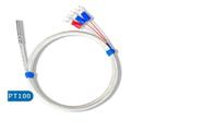 Pt100 Haste 30 Mm Diâmetro 5X30 5Mm Cabo 2 Metros Range -200 A 450 Graus