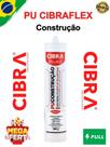 Pu Construção Cola Selante De Poliuretano Cibra Flex 400g Branco Para Construção e Reparos