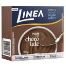Pudim Sabor Chocolate Sem Açúcar Linea 30g
