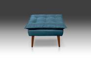 Puf Opala Suede Azul Claro-Modena Decor