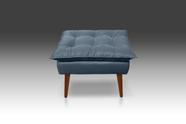 Puf Opala Suede Azul turquesa -Modena Decor