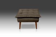 Puf Opala Suede Marrom -Modena DECOR Puf Opala Suede Marrom -Modena DECOR