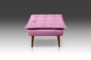 Puf Opala Suede Rosê-Modena Decor