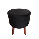 Pufe Puff Puf Banco Decorativo Redondo 4 Pés Banqueta