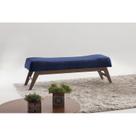 Puff 140cm Pés Imbuia Horus Moderno Puff 140cm Pés Imbuia Horus Moderno