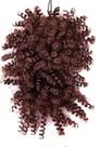 Puff Afro Cacheado com Franja