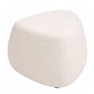 Puff Alba 100cm Bouclé Off White - Sallar Home