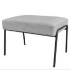 Puff Ariel Base Preta - 43cm X 62cm