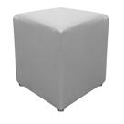 Puff Banqueta Decorativo Dado Sala de Espera Recepção Quarto Suede Cinza - KDAcanto Móveis