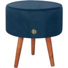 Puff Banqueta Penteadeira Camarim Sala Quarto Recepção Suede