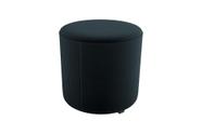 Puff Banqueta Redondo Copenhage Preto Matrix Puff Banqueta Redondo Copenhage Preto Matrix