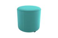 Puff Banqueta Redondo Copenhage Verde menta Matrix Puff Banqueta Redondo Copenhage Verde menta Matrix