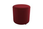 Puff Banqueta Redondo Copenhage Vinho Matrix Puff Banqueta Redondo Copenhage Vinho Matrix