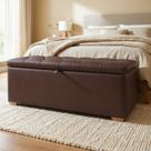 Puff Baú Cama 160cm Paris com Acento Confortável