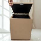 Puff Bau Pequeno Porta Brinquedos Organizador Puffe Pufe Baú