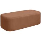 Puff Calçadeira Orgânico Cristal Cama Casal Queen 160cm Sala Bouclê Puff Calçadeira Orgânico Cristal Cama Casal Queen 160cm Sala Bouclê