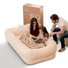 Puff Cama Pet Humana - Sofá Na Caixa