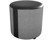Puff Circular Solteiro Preto e Cinza Copenhage Matrix Puff Circular Solteiro Preto e Cinza Copenhage Matrix