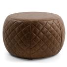 Puff Cleo 70cm Cipatex Marrom - Gran Belo Puff Cleo 70cm Cipatex Marrom - Gran Belo
