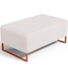 Puff Decorativo Cléo 90Cm W01 Bouclê Cru