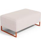 Puff Decorativo Cléo 90Cm W01 Linho Cru