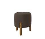 Puff decorativo egito para sala e quarto suede marrom Puff decorativo egito para sala e quarto suede marrom