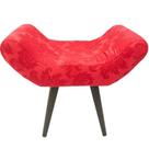 Puff Decorativo Elegance 114 Vermelho Puff Decorativo Elegance 114 Vermelho