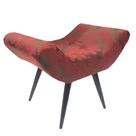 Puff Decorativo Elegance 215 Marsala com Marrom Puff Decorativo Elegance 215 Marsala com Marrom