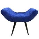 Puff Decorativo Elegance 65 Azul Royal