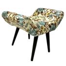 Puff Decorativo Elegance Impermeável Ônix Puff Decorativo Elegance Impermeável Ônix