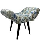 Puff Decorativo Elegance Jacquard Arabesco Puff Decorativo Elegance Jacquard Arabesco