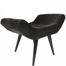 Puff Decorativo Elegance Sued Marrom