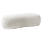 Puff Decorativo Itália 100cm Sala Escritorio Luxo Bouclé - Amarena Móveis Puff Decorativo Itália 100cm Sala Escritorio Luxo Bouclé - Amarena Móveis