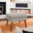 Puff Decorativo Itália Material Linho - Star Confort