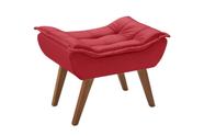 Puff Decorativo Opalla Suede para Sala Unidecor