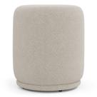 Puff Decorativo Orgânico Living Mavi Bouclê Bege - Desk Design Puff Decorativo Orgânico Living Mavi Bouclê Bege - Desk Design