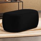 Puff Decorativo Orgânico Living Molly 02 Lugares material sintético Preto - Desk Design Puff Decorativo Orgânico Living Molly 02 Lugares material sintético Preto - Desk Design