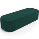 Puff Decorativo Orgânico Para Living Quarto 160cm Doha W01 Bouclê Verde - Lyam Decor Puff Decorativo Orgânico Para Living Quarto 160cm Doha W01 Bouclê Verde - Lyam Decor