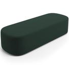 Puff Decorativo Orgânico Para Living Quarto 160cm Doha W01 Suede Verde Musgo - Lyam Decor Puff Decorativo Orgânico Para Living Quarto 160cm Doha W01 Suede Verde Musgo - Lyam Decor