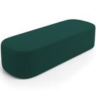 Puff Decorativo Orgânico Para Living Quarto 195cm Doha W01 Bouclê Verde - Lyam Decor