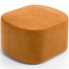 Puff Decorativo Orgânico para Living Quarto 70cm Doha W01 material sintético Whisky - Lyam Decor
