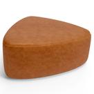 Puff Decorativo Orgânico Para Sala de Estar Living Trizza W01 material sintético Canela - Lyam Decor