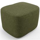 Puff Decorativo Orgânico Para Sala Quarto Saori W01 Linho Verde - Lyam Decor Puff Decorativo Orgânico Para Sala Quarto Saori W01 Linho Verde - Lyam Decor