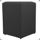 Puff Decorativo Para Sala Quarto Penteadeira Closet Assento Extra Confortável Dado Tecido Material Sintético