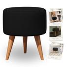 Puff Decorativo Redondo, Puff Para Penteadeira E Sala De Estar, Puf Decoração Apoio Para Pés Puff Decorativo Redondo, Puff Para Penteadeira E Sala De Estar, Puf Decoração Apoio Para Pés