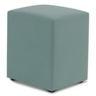 Puff Decorativo Sala De Estar Quadrado 36x47cm Veludo Acqua - Abmaza